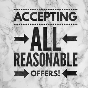 Accepting all reasonable offers